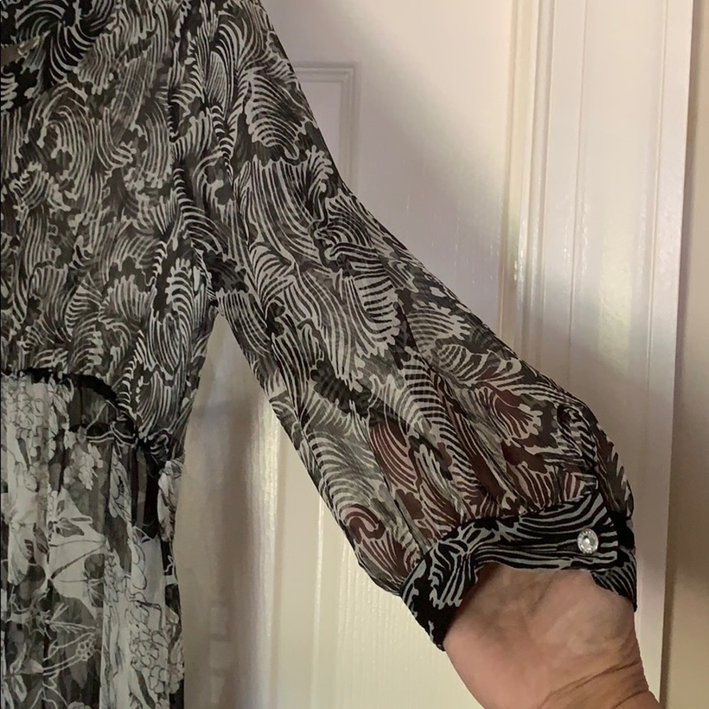 BLACK BOHO DRESS - Picture 4 of 9